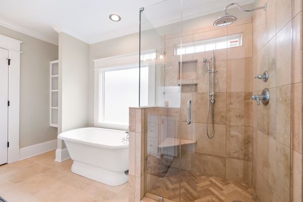 Shower and bath finishes - Dogwood Remodeling Fairfield County